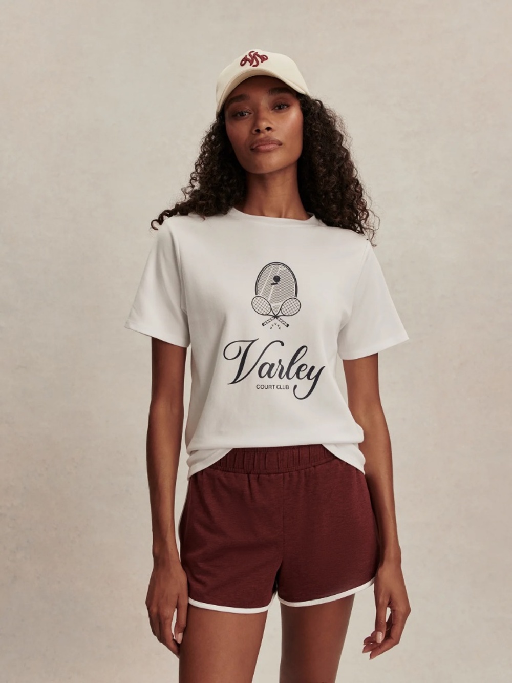 Varley Women's Coventry Tennis T-Shirt Size Medium NWT White - Picture 3 of 11